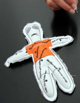 paper voodoo doll